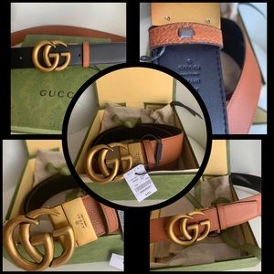 Womens Belt GG Reversible